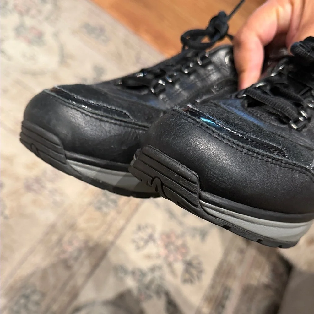 Joya Black Lace-Up Women's Sneakers 37 or 6.5  7 - Picture 8 of 9